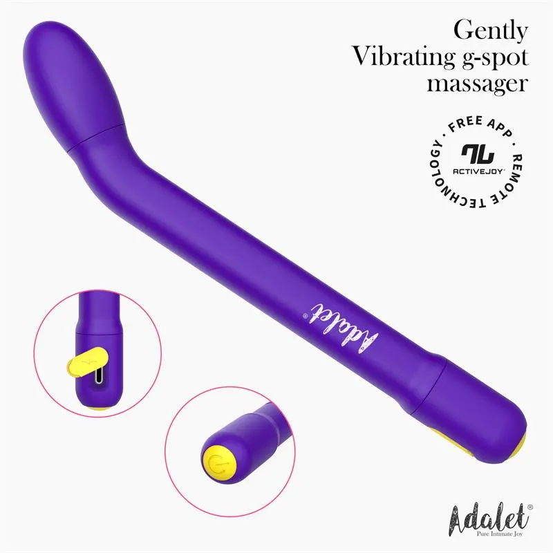 Gently Estimulador Punto G con APP Purpura · ADALET · Estimuladores de Clítoris — Foto 5