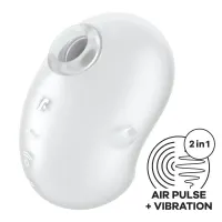 Cutie Ghost Transparente · SATISFYER · Estimuladores de Clítoris