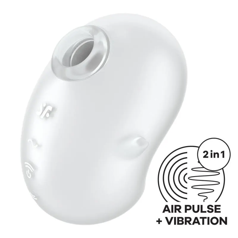 Cutie Ghost Transparente · SATISFYER · Estimuladores de Clítoris