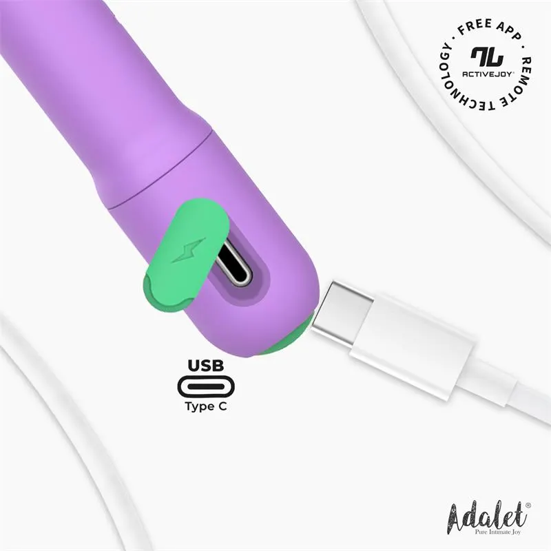 Gently Estimulador Punto G con APP Lavanda · ADALET · Estimuladores de Clítoris — photo 8
