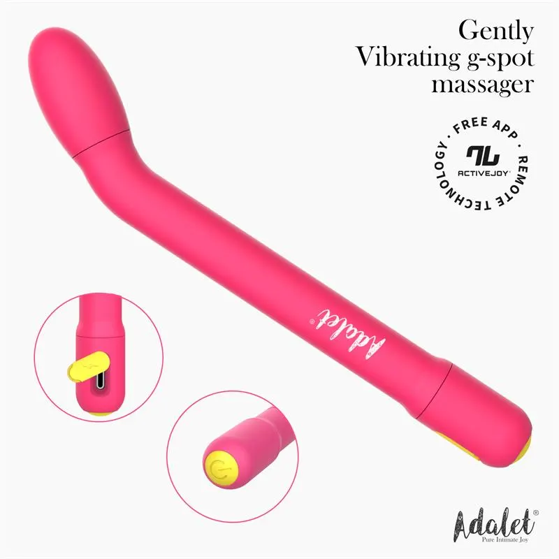 Gently Estimulador Punto G con APP Rosa · ADALET · Estimuladores de Clítoris — Foto 4