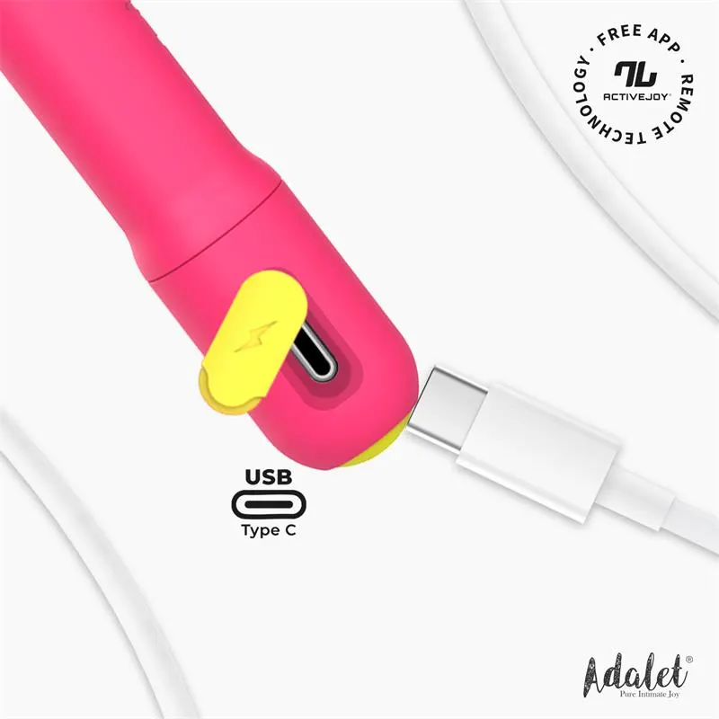 Gently Estimulador Punto G con APP Rosa · ADALET · Estimuladores de Clítoris — Foto 5