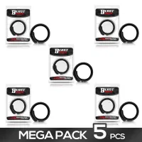 Pack de 5 Anillo Pene Ajustable Silicona Sólida 15-21 cm · BEAST RINGS · Accesorios y Sets