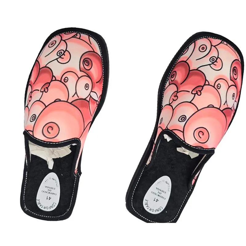Zapatillas Pechos · DIVERTY SEX · Juegos y Complementos Divertidos