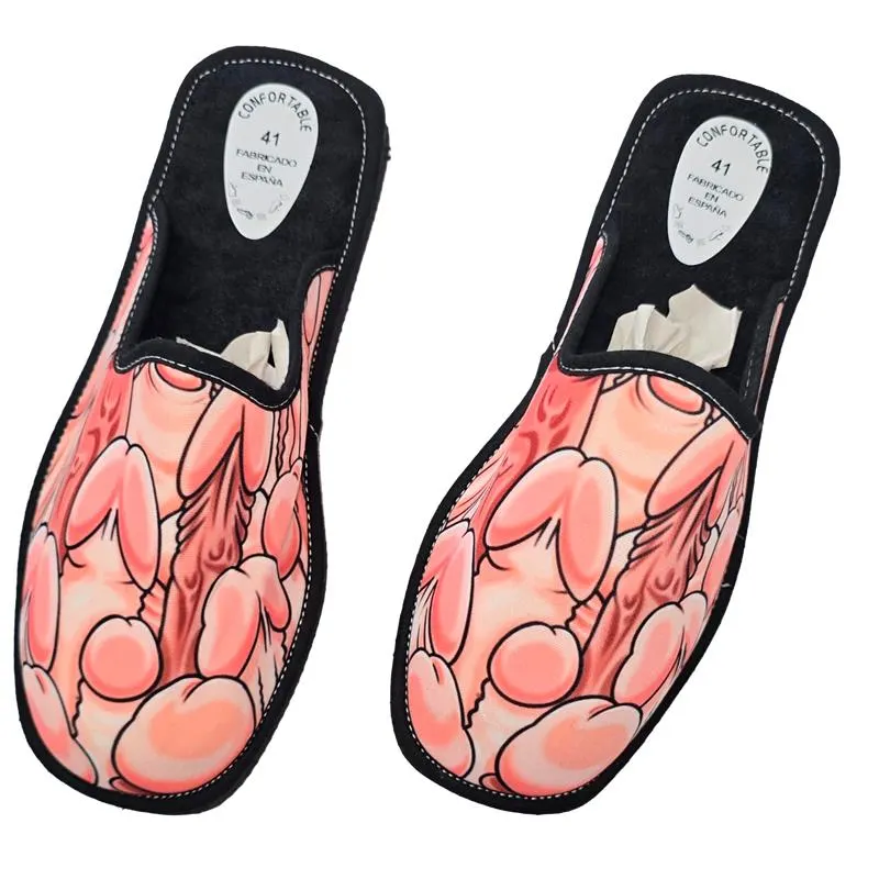 Zapatillas Penes · DIVERTY SEX · Juegos y Complementos Divertidos