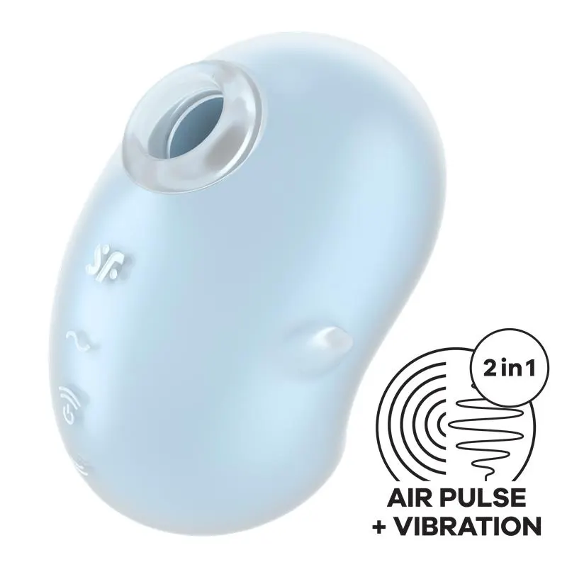 Cutie Ghost Azul · SATISFYER · Estimuladores de Clítoris