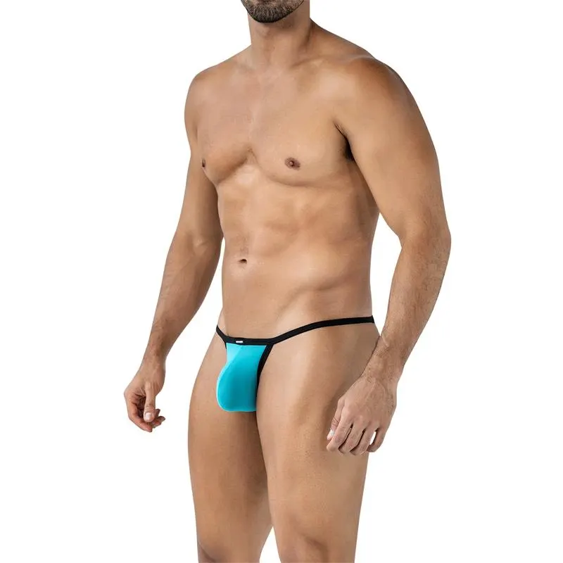 C4MSPX17 Mini Tanga Kini Turquesa · CUT4MEN · Tangas y Braguitas