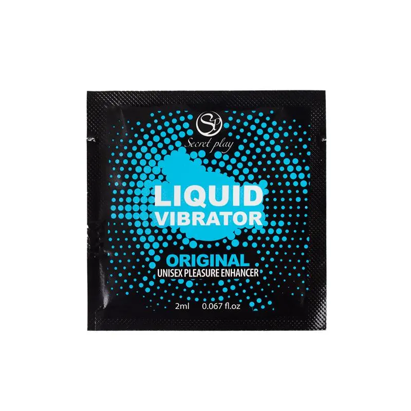Monodosis Unisex Vibrador Liquido 1 unidad 2 ml · SECRET PLAY · Lubricantes