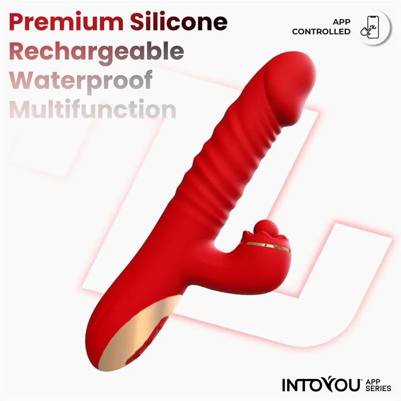 Ascen Vibrador con Thrusting y Waving y APP USB Magnético · INTOYOU APP SERIES · Vibradores — Foto 5