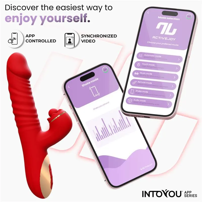 Ascen Vibrador con Thrusting y Waving y APP USB Magnético · INTOYOU APP SERIES · Vibradores — Foto 6