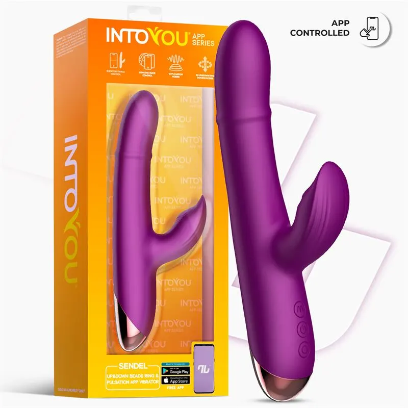 Sendel Vibrador con Anillo de Bolas Internas Up and Down y Pulsación con App · INTOYOU APP SERIES · Vibradores — Foto 2
