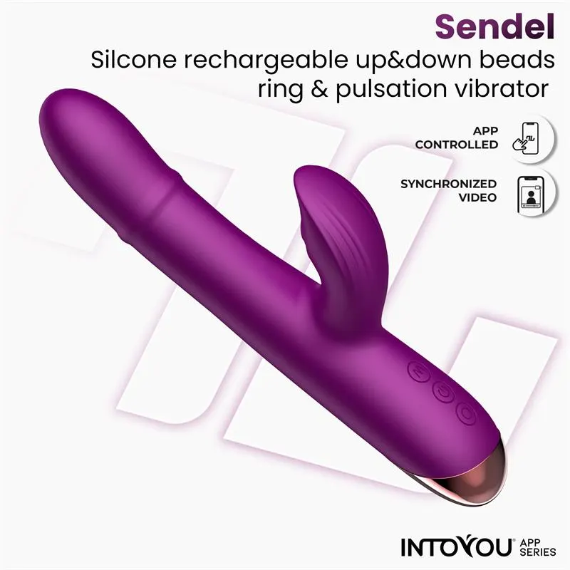 Sendel Vibrador con Anillo de Bolas Internas Up and Down y Pulsación con App · INTOYOU APP SERIES · Vibradores — Foto 3