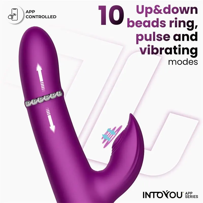 Sendel Vibrador con Anillo de Bolas Internas Up and Down y Pulsación con App · INTOYOU APP SERIES · Vibradores — Foto 5