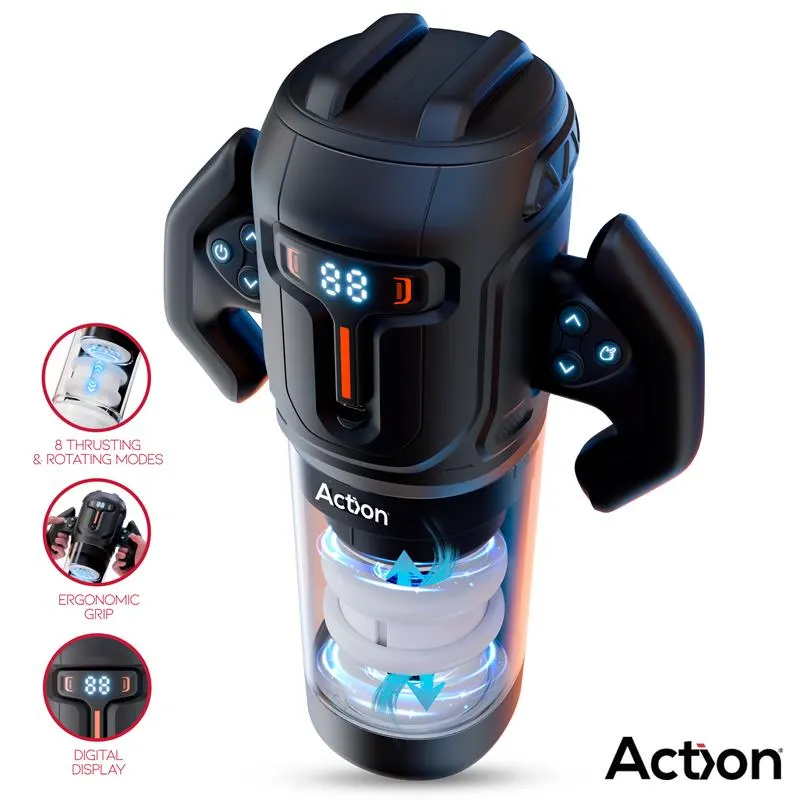 Zyon Masturbador Automático Avanzado con Up and Down y Rotación · ACTION · Masturbadores Él — photo 4