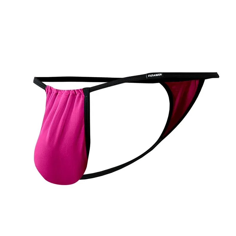 C4MSPX04 Tanga Fluo Pouch Hot Pink · S/M · CUT4MEN · Tangas y Braguitas — photo 3