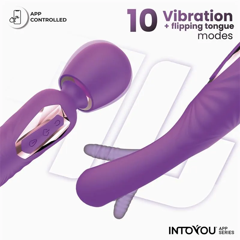 Salma Masajeador con Flipping Tongue y Vibración con App · INTOYOU APP SERIES · Estimuladores de Clítoris — photo 2
