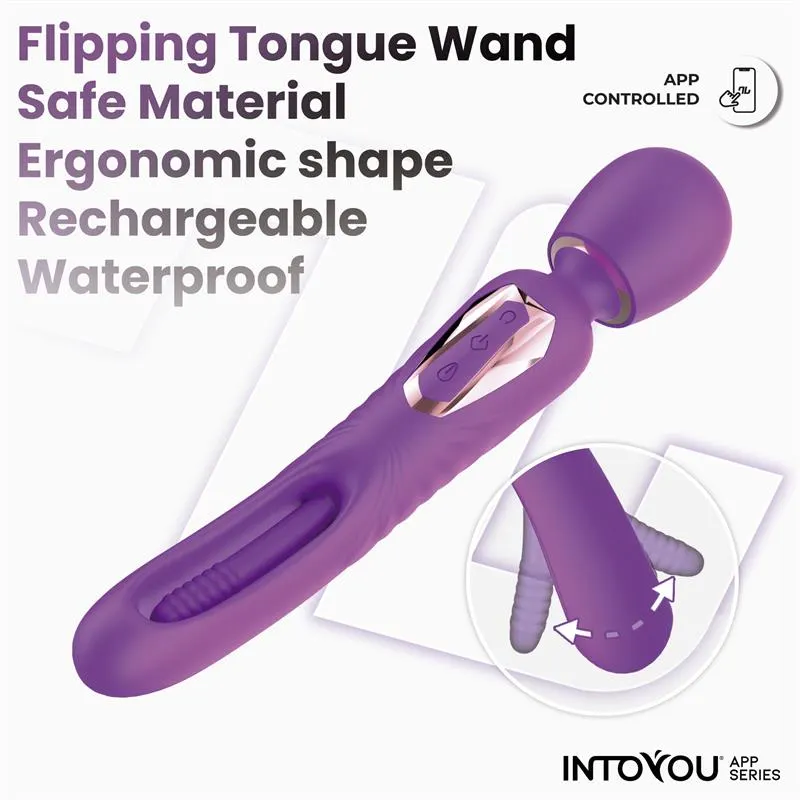 Salma Masajeador con Flipping Tongue y Vibración con App · INTOYOU APP SERIES · Estimuladores de Clítoris — photo 3