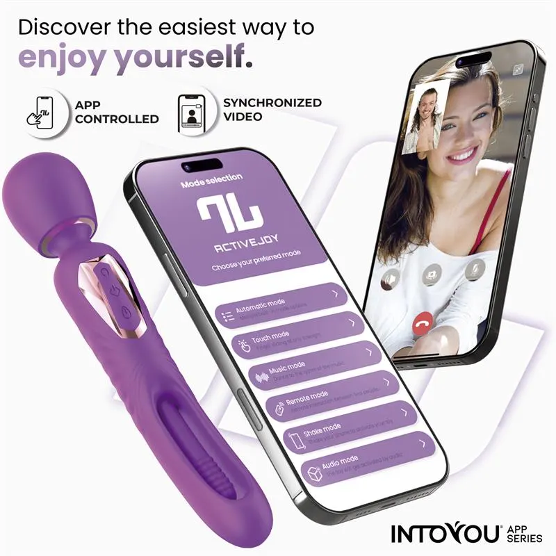 Salma Masajeador con Flipping Tongue y Vibración con App · INTOYOU APP SERIES · Estimuladores de Clítoris — photo 5
