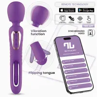 Salma Masajeador con Flipping Tongue y Vibración con App · INTOYOU APP SERIES · Estimuladores de Clítoris