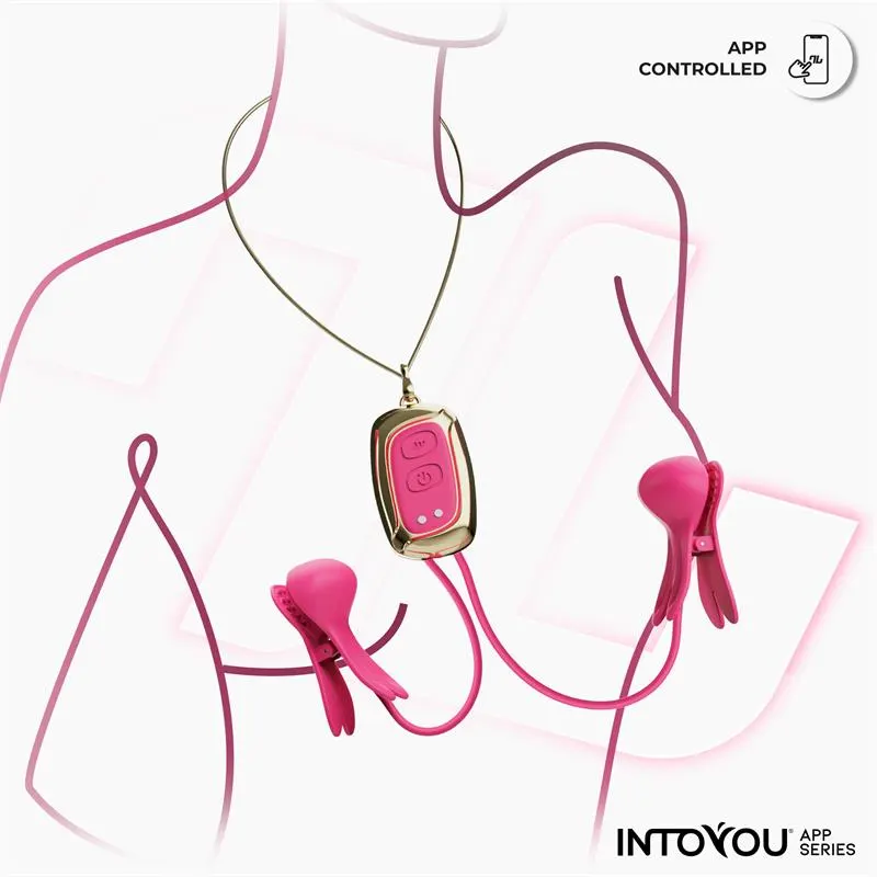 Tickly Pinzas para Pezones con Vibración, Control y Collar con APP · INTOYOU APP SERIES · Pinzas y Pezoneras — photo 6