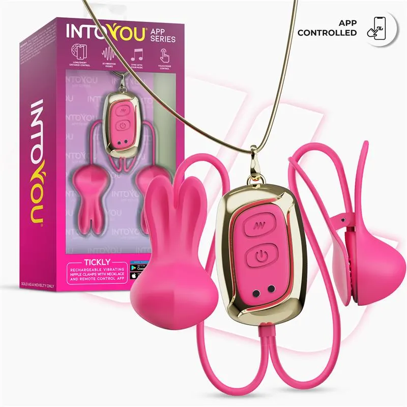 Tickly Pinzas para Pezones con Vibración, Control y Collar con APP · INTOYOU APP SERIES · Pinzas y Pezoneras — photo 9