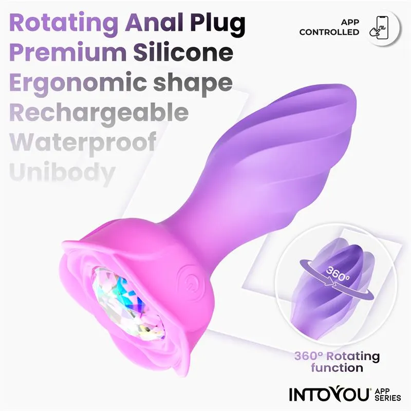 Moxy Plug Anal con Rotación 360º con App · INTOYOU APP SERIES · Anal — photo 4