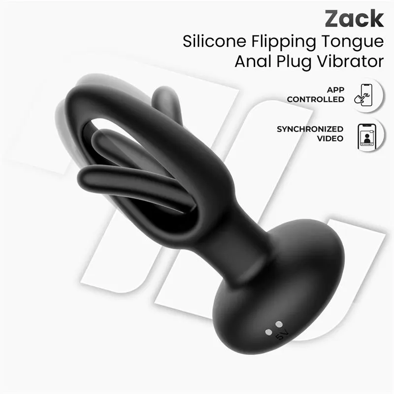 Zack Plug Anal con Flipping Tongue y Vibración con App · INTOYOU APP SERIES · Anal — photo 4