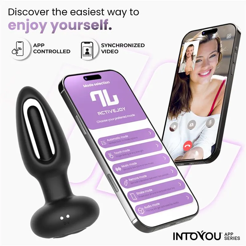 Zack Plug Anal con Flipping Tongue y Vibración con App · INTOYOU APP SERIES · Anal — photo 5