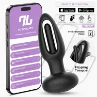 Zack Plug Anal con Flipping Tongue y Vibración con App · INTOYOU APP SERIES · Anal