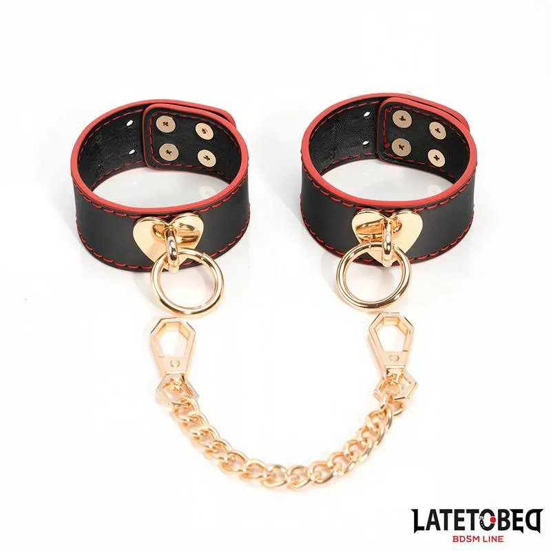 Esposas para Tobillos con Cadena Dorada · LATETOBED BDSM LINE · Esposas y Ataduras — photo 2