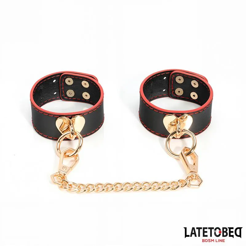 Esposas para Tobillos con Cadena Dorada · LATETOBED BDSM LINE · Esposas y Ataduras — photo 3