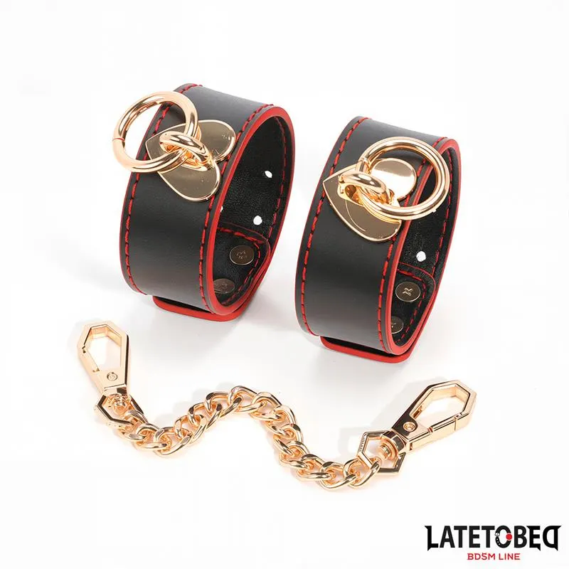 Esposas para Tobillos con Cadena Dorada · LATETOBED BDSM LINE · Esposas y Ataduras — photo 5