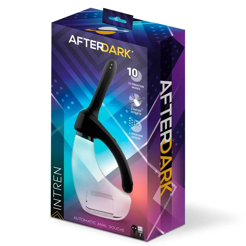 Intren Ducha Anal Automática con Vibración y 5 Salidas de Agua 440 ml · AFTERDARK · Anal — Foto 8