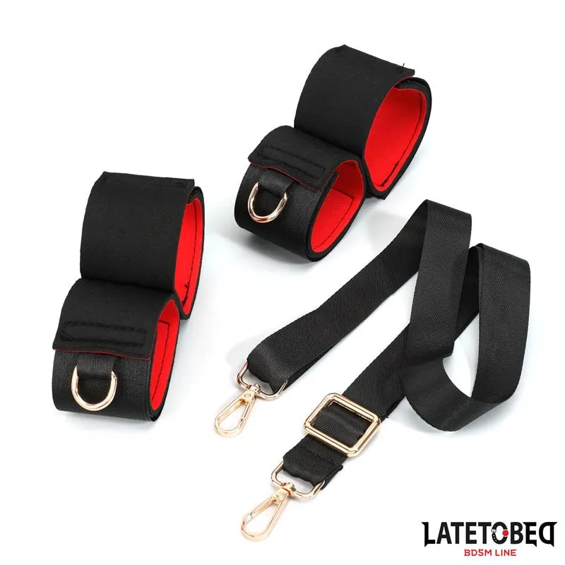 Restricciones de Piernas Abiertas · LATETOBED BDSM LINE · Esposas y Ataduras — Foto 2