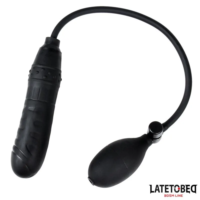 Dildo Inflable con Bomba Manual · LATETOBED BDSM LINE · Juegos y Complementos Divertidos — photo 3