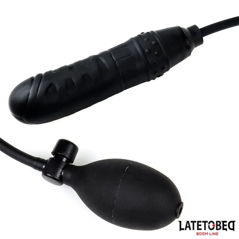 Dildo Inflable con Bomba Manual · LATETOBED BDSM LINE · Juegos y Complementos Divertidos — photo 8