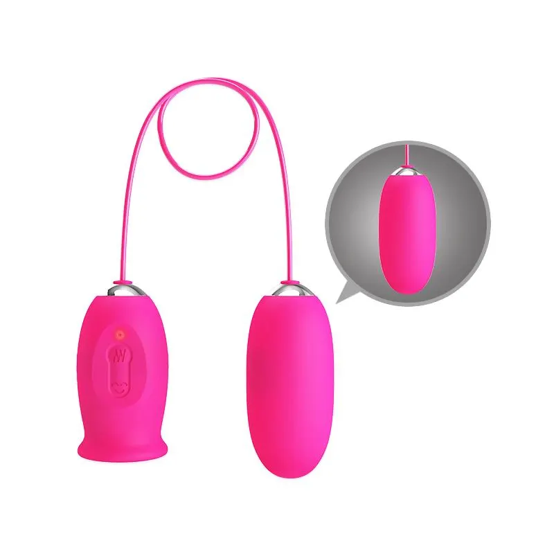 Daisy Huevo Vibrador y Lengua Estimuladora Rosa · PRETTYLOVE · Huevos y Balas Vibradoras — Foto 5