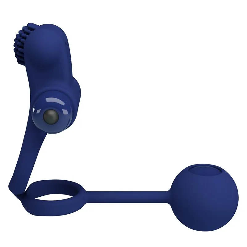 Remington Anillo Vibrador con Bola Péndulo · PRETTYLOVE · Anillos para el Pene — Foto 2
