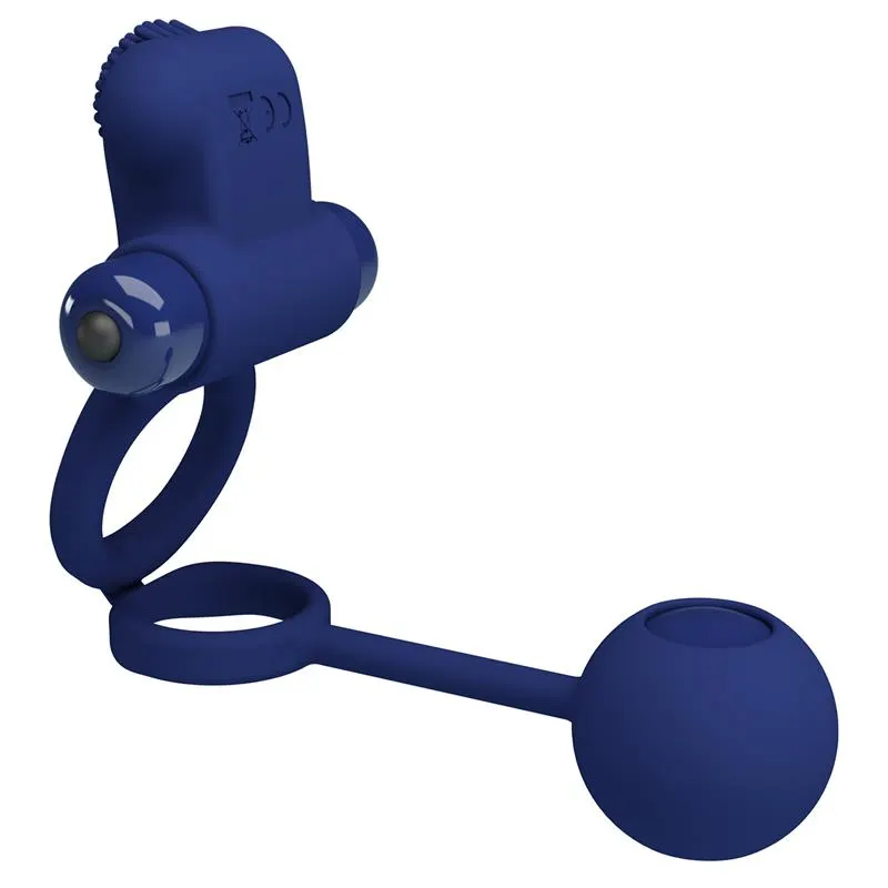 Remington Anillo Vibrador con Bola Péndulo · PRETTYLOVE · Anillos para el Pene — Foto 3