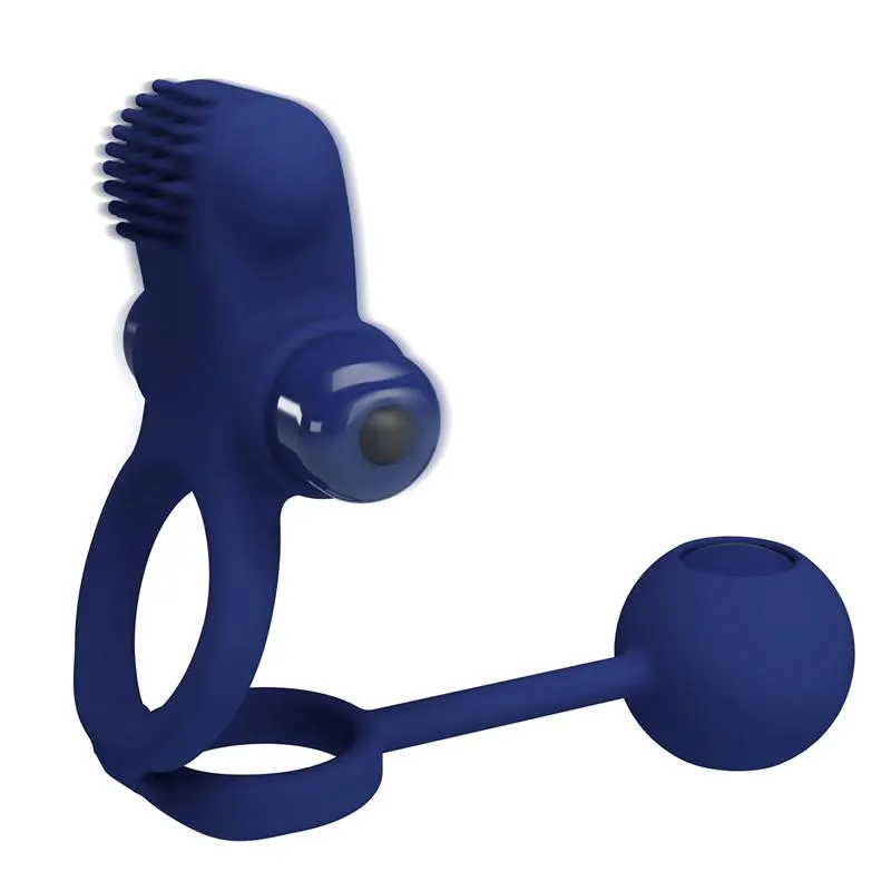 Remington Anillo Vibrador con Bola Péndulo · PRETTYLOVE · Anillos para el Pene — Foto 4