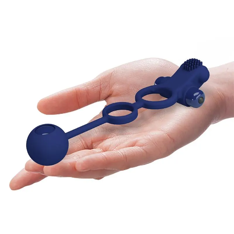 Remington Anillo Vibrador con Bola Péndulo · PRETTYLOVE · Anillos para el Pene — Foto 6