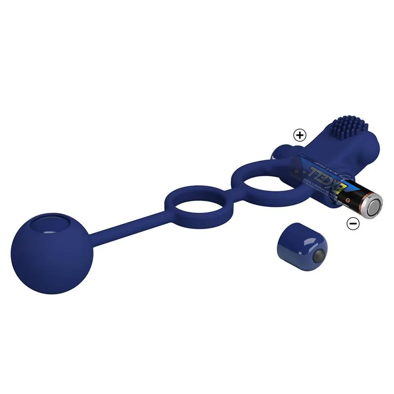 Remington Anillo Vibrador con Bola Péndulo · PRETTYLOVE · Anillos para el Pene — Foto 8