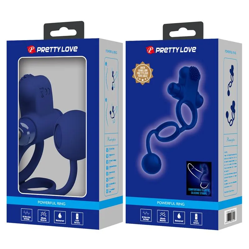 Remington Anillo Vibrador con Bola Péndulo · PRETTYLOVE · Anillos para el Pene — Foto 10