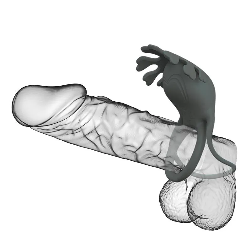 Ruben Anillo para el Pene con Vibración · PRETTYLOVE · Anillos para el Pene — Foto 6