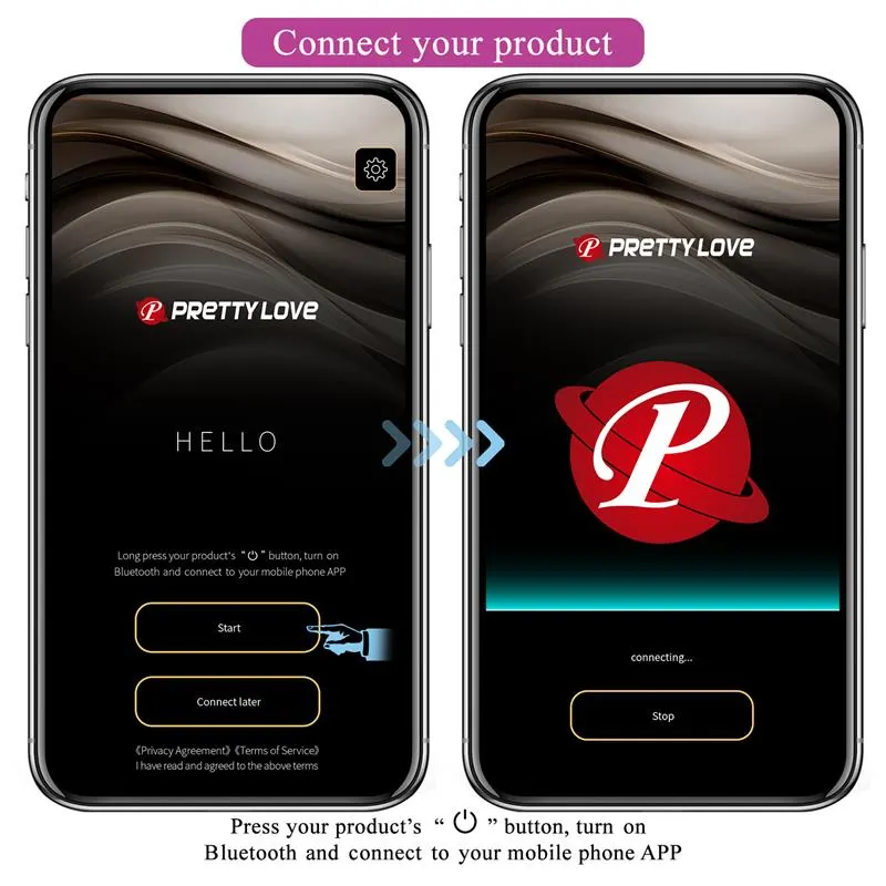 Leviathan Huevo Vibrador con APP · PRETTYLOVE · Huevos y Balas Vibradoras — photo 11