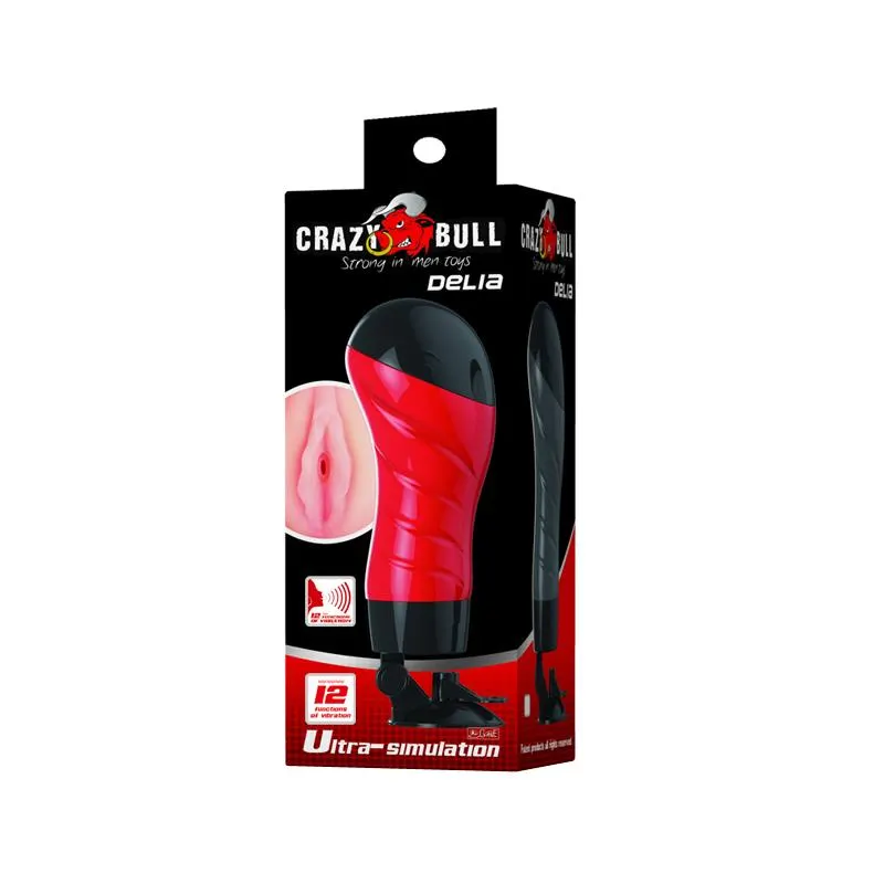 Masturbador con Voz y Vibración Vagina · CRAZY BULL · Estimuladores de Clítoris — photo 12