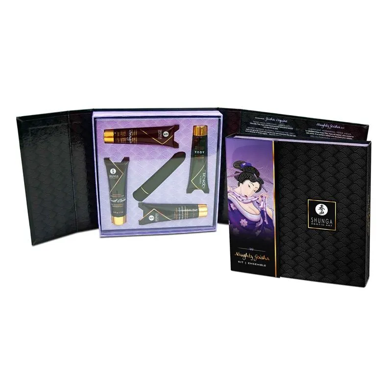 Kit Secretos de una Geisha Coquine · SHUNGA · Cuidado Íntimo y Masaje — photo 2