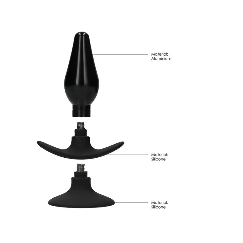 Set Plug Anal y Ventosa Putiaguda Grande Negro · OUCH! · Anal — photo 13