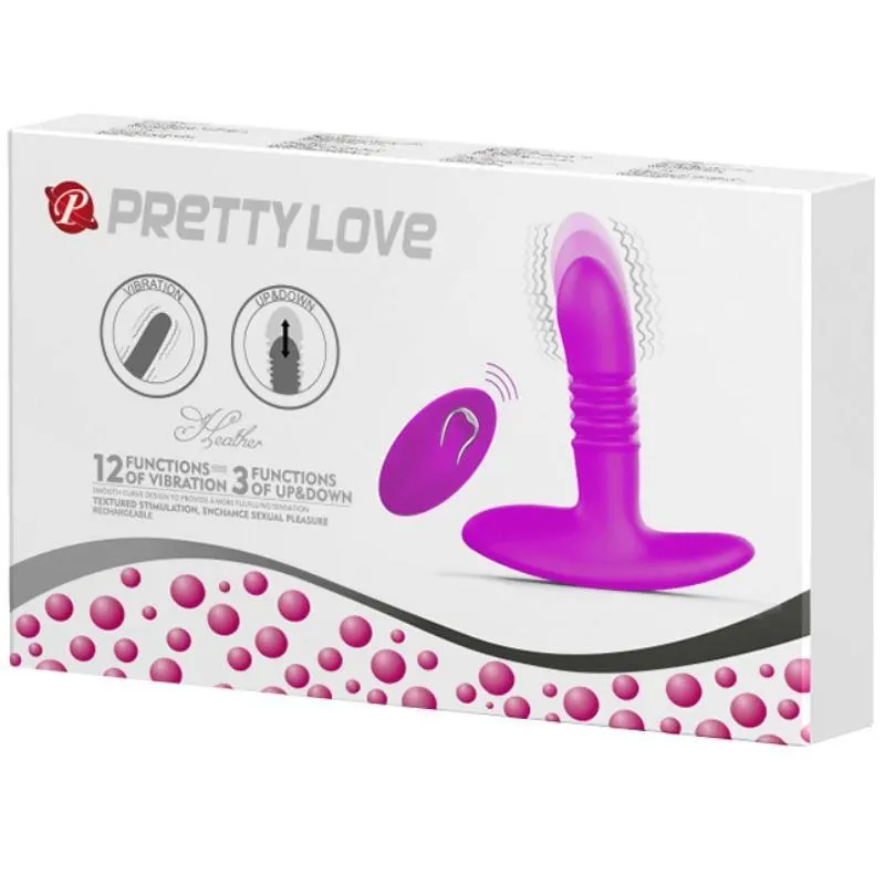 Plug Anal Heather Up and Down USB Impermeable · PRETTYLOVE · Anal