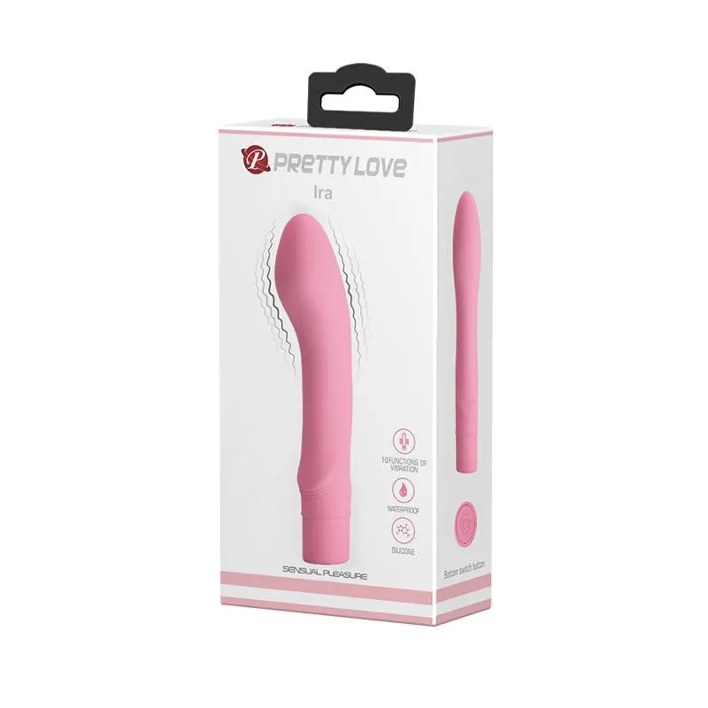 Vibrador Ira Silicona Rosa · PRETTYLOVE · Vibradores — Foto 7